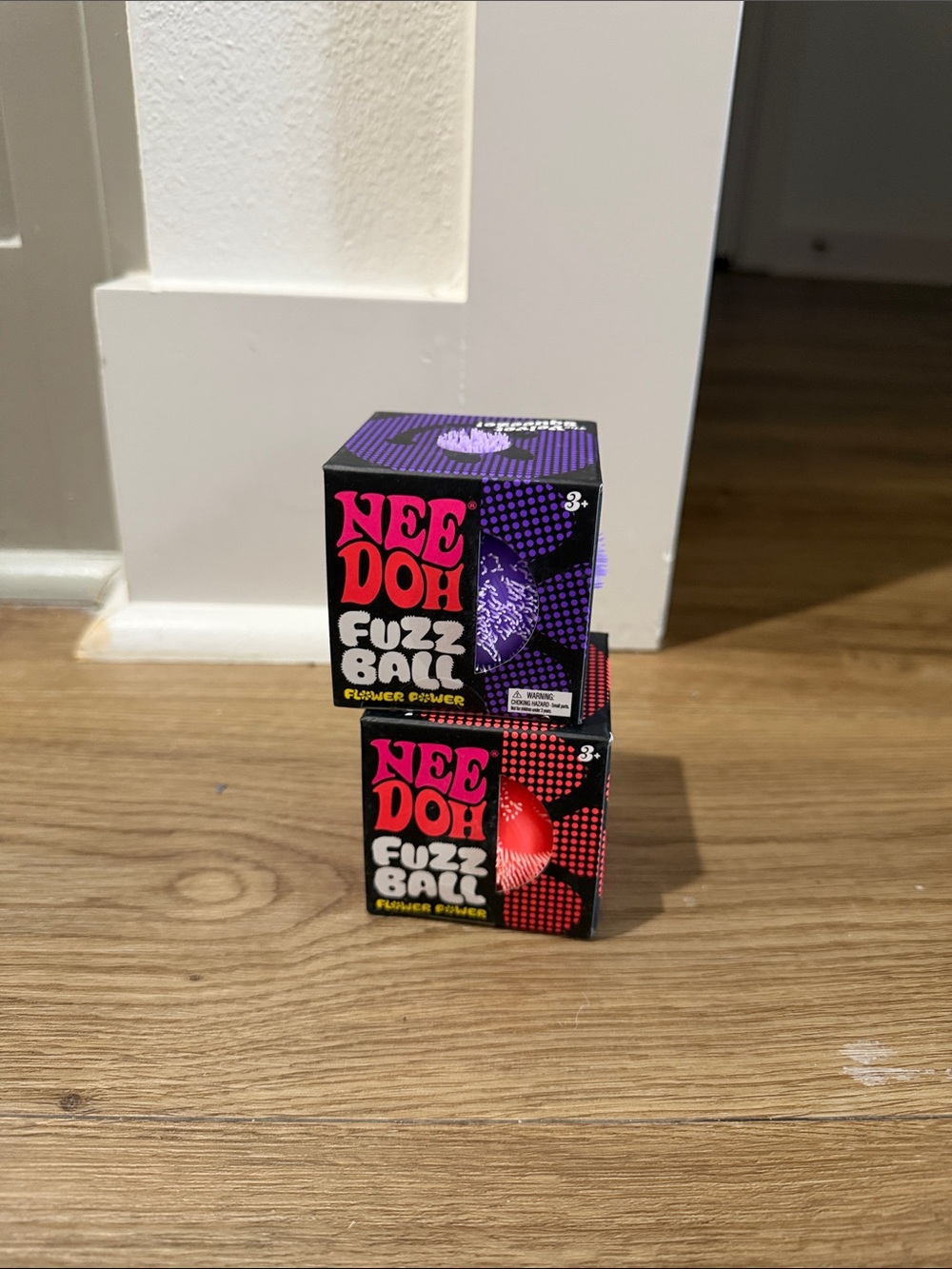 Fuzz Ball Pack - Purple & Red